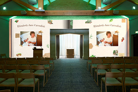 Gardening Projection Image